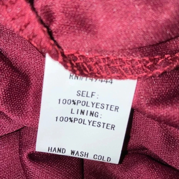 Siren Lily Maternity Shimmery Top with elastic and ties on sleeves New - Picture 9 of 9